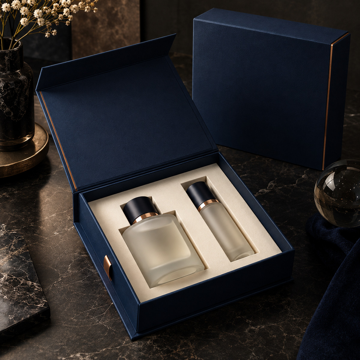 Fragrance Launch Presentation Program packaging detail