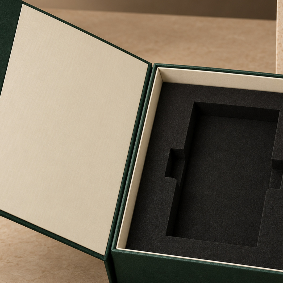 Magnetic Book-Shaped Gift Box craftsmanship detail