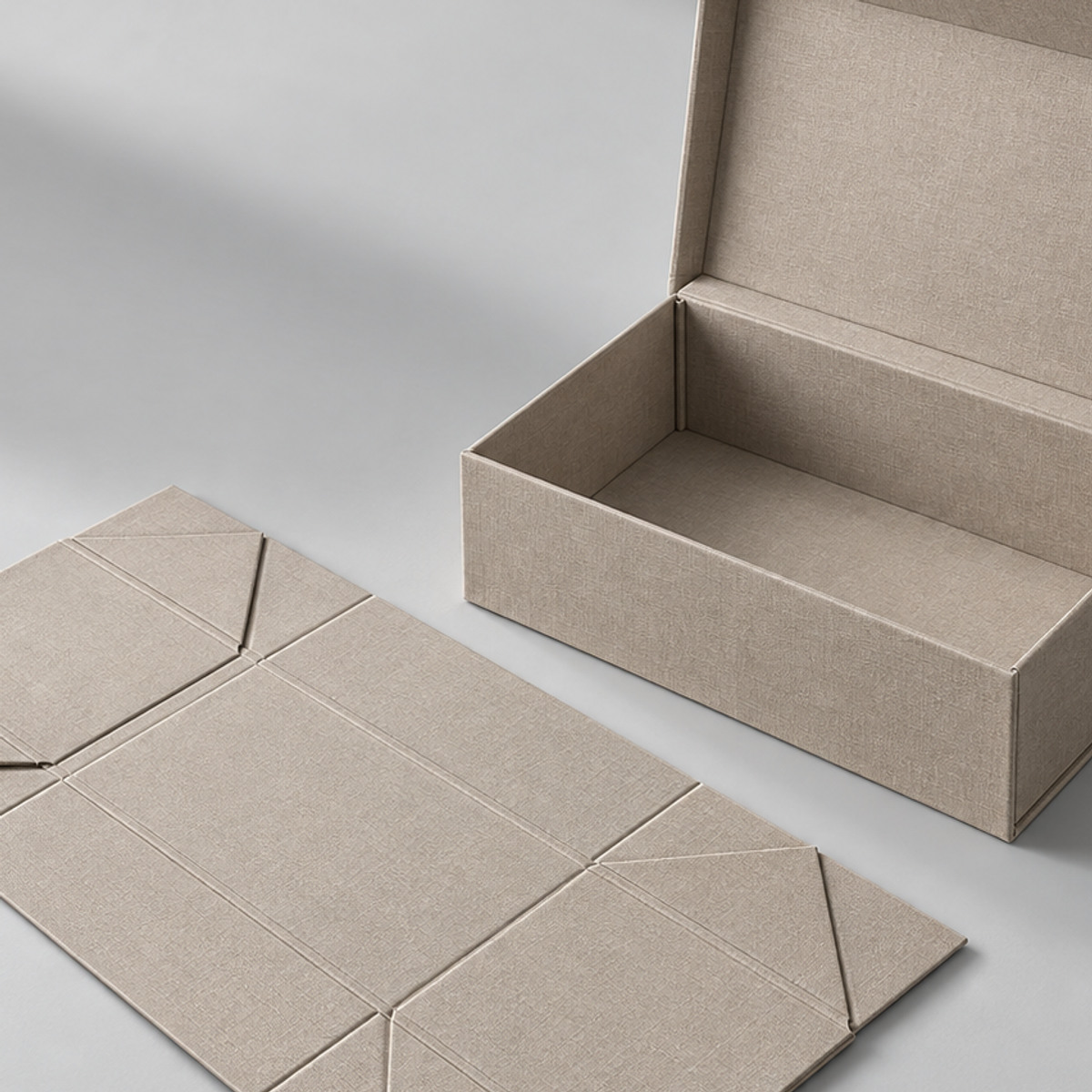 Collapsible Magnetic Gift Box craftsmanship detail