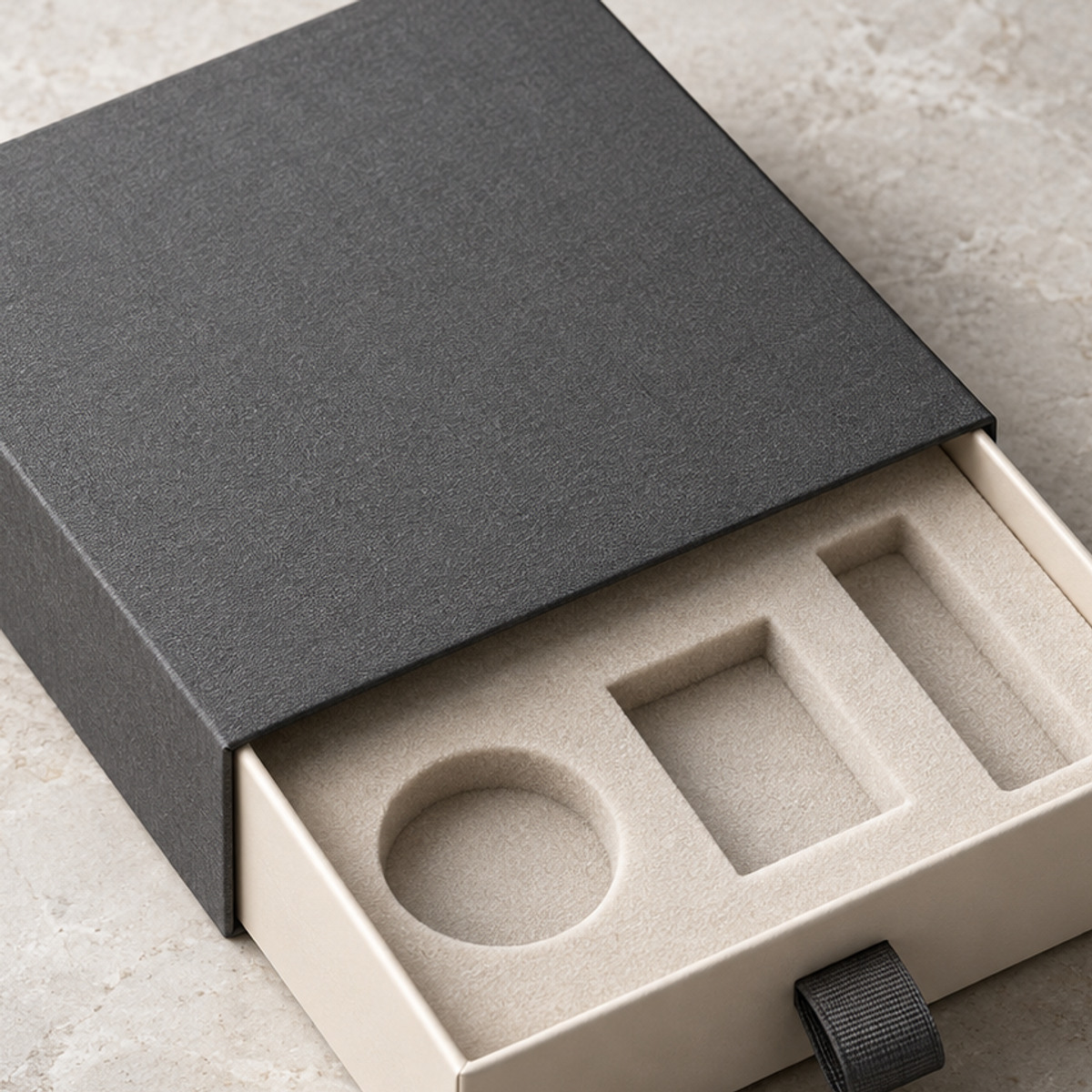 Small Accessory Drawer Box craftsmanship detail