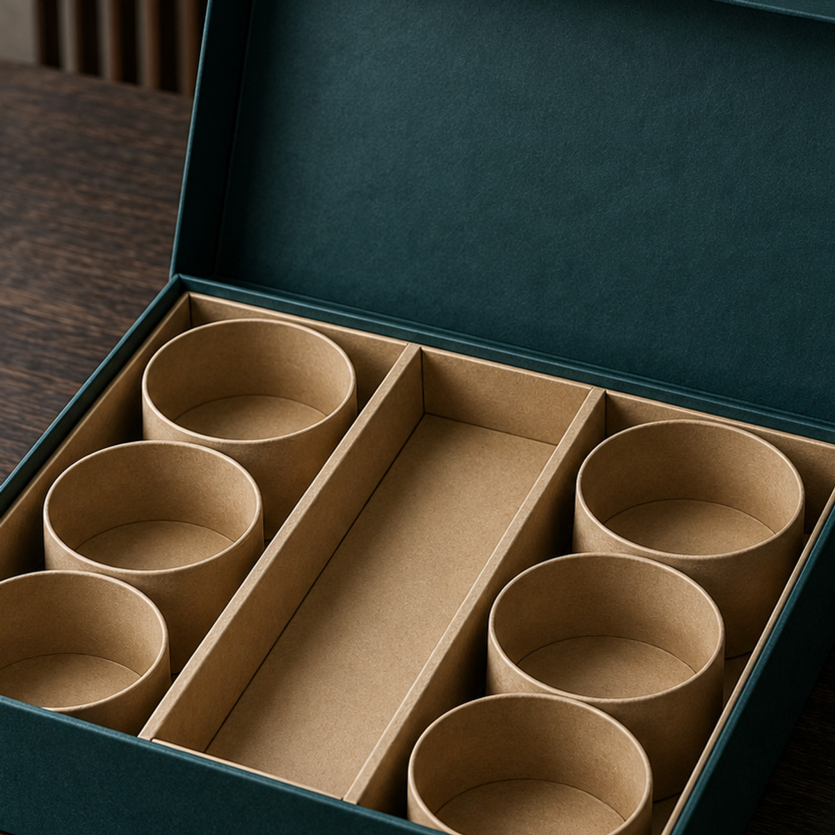 Tea Collection Gift Box craftsmanship detail